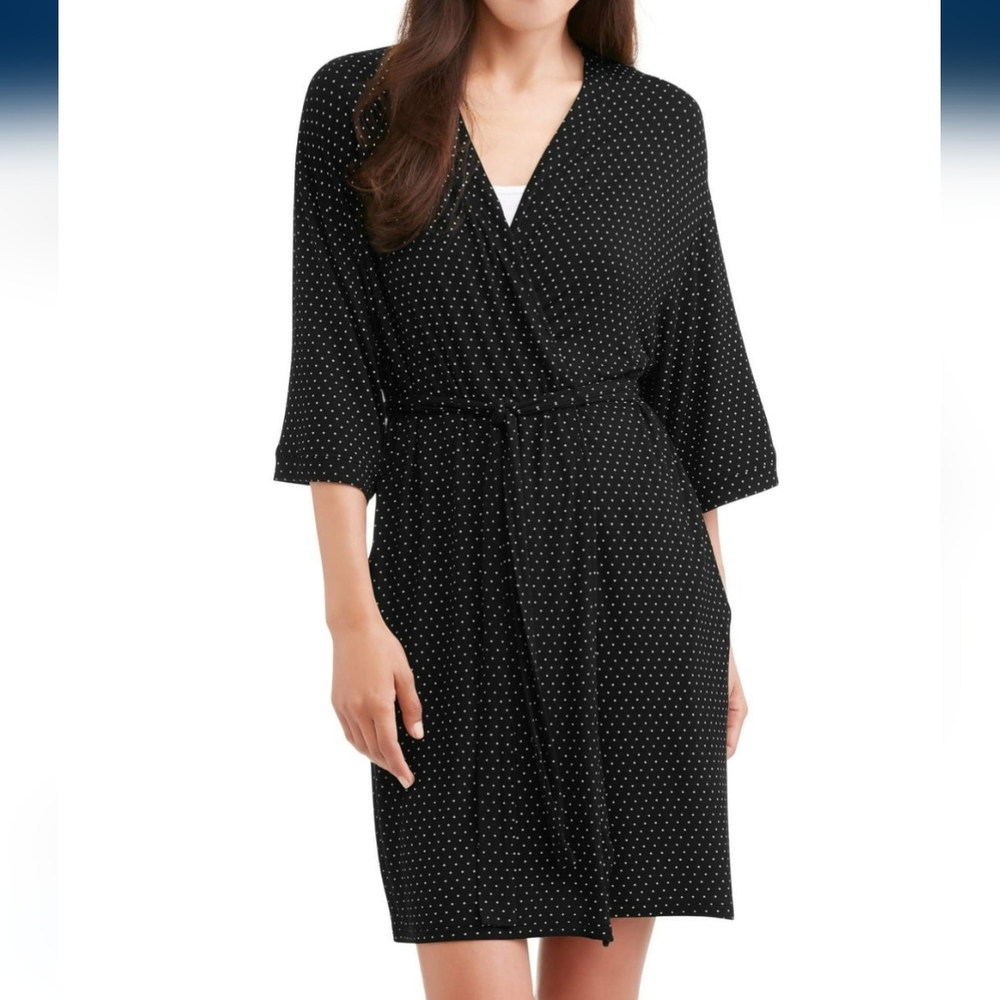 Secret Treasures Ladies Jersey Knit Sleep Robe